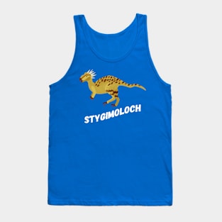 Cute Stygimoloch Dinosaur Design Tank Top